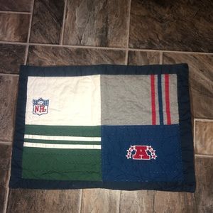Pottery Barn football sham